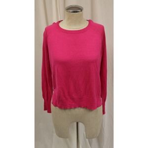 Zara Knit Pink Top Size Small